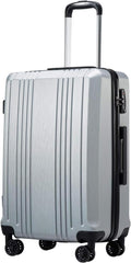 Coolife Luggage Suitcase PC+ABS 28in Spinner - Lightweight Durable