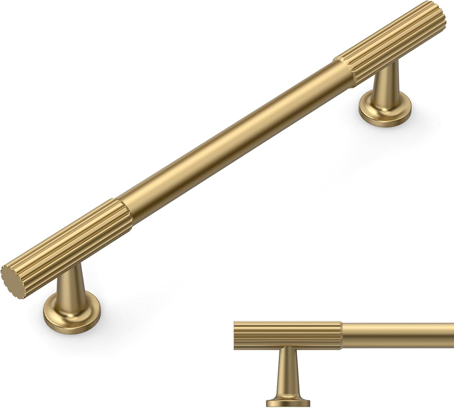 Champagne Bronze Cabinet Pulls 5 Inch for Kitchen Cabinets
