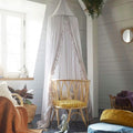 Bed Canopy with Frills Reading Nook Game Tent for Kids - Cozy Play
