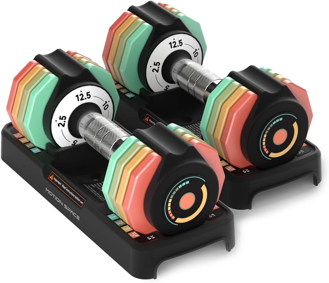 Adjustable Dumbbells Set for Full Body Home Workouts