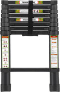 Telescoping Ladder 8.5ft for RV and Attic - Compact, Stable Reach