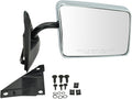 TRQ Right Mirror with Chrome Cover Passenger Side - Direct Fit