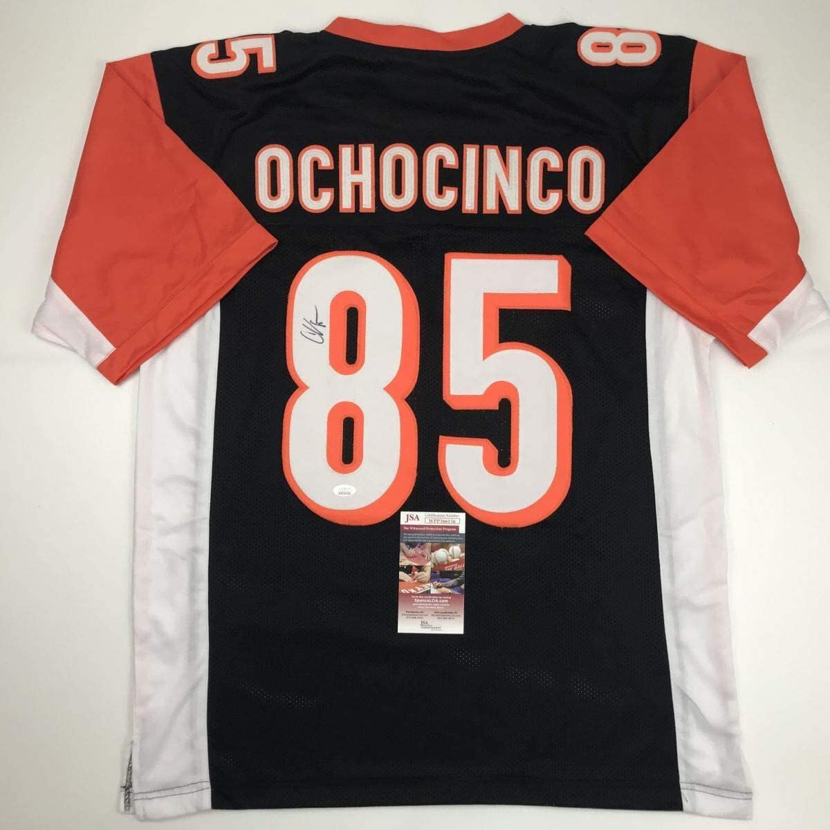 Chad Ochocinco Autographed Cincinnati Black Football Jersey