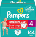 Pampers Cruisers 360 Size 4 Pull-On Diapers - Babyproof Leak