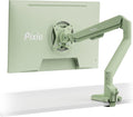 Pixio PS1S Wave Mint Green Single Monitor Arm Stand - Space-Saving