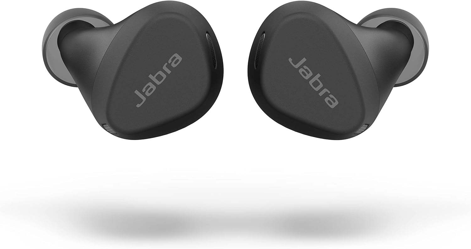 Jabra Elite 4 Active Earbuds: Secure Fit & Noise-Canceling