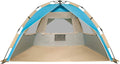 XL Pop Up Beach Tent, UPF 50+ Sun Shelter
