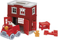 Green Toys Fire Station Playset - Eco-Friendly Pretend Play Set