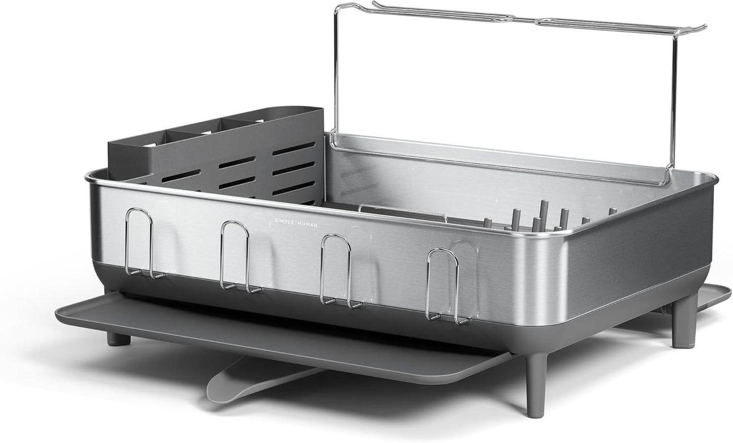 Large Capacity Dish Drying Rack with Innovative Drainage System