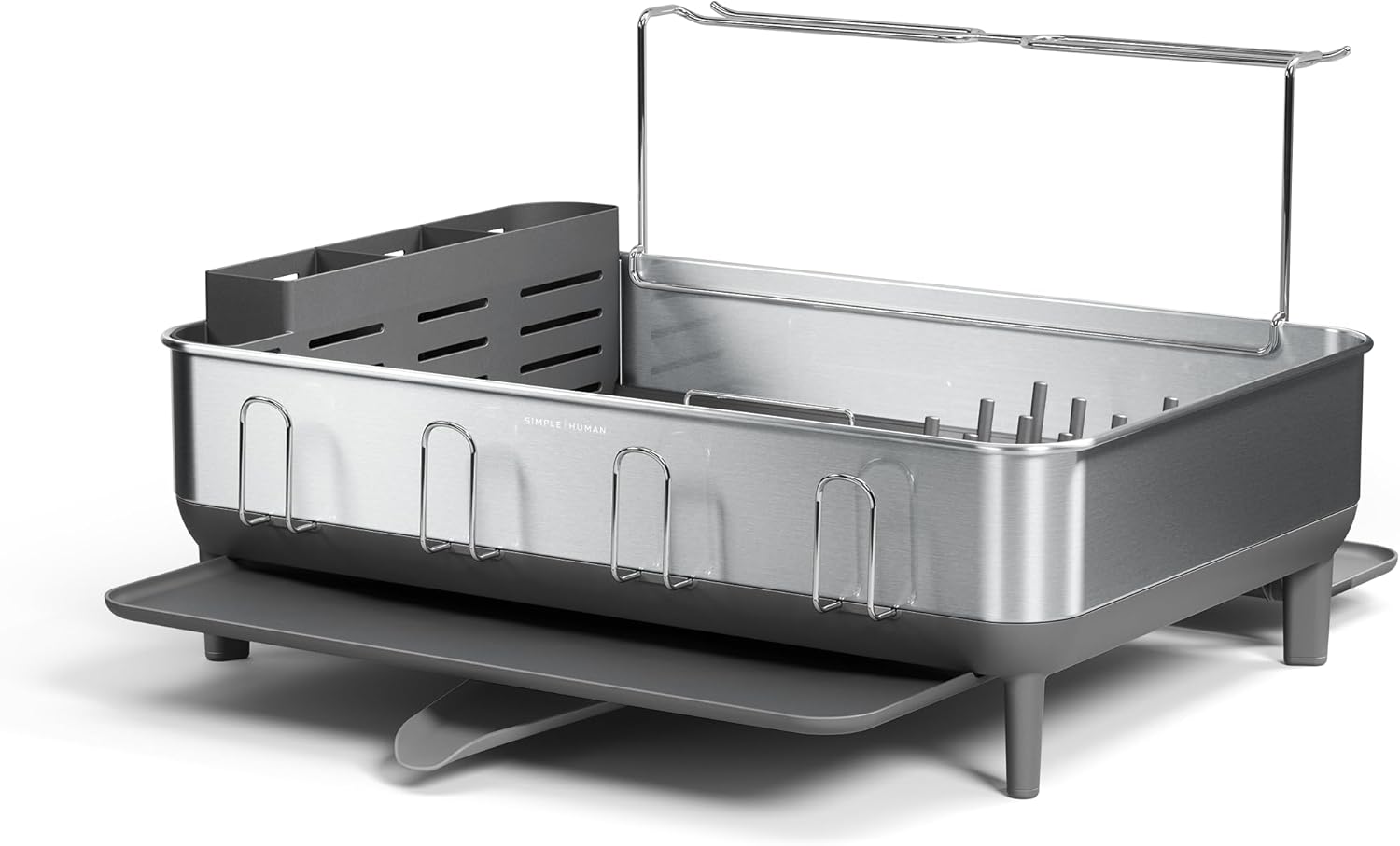 Large Capacity Dish Drying Rack with Innovative Drainage System