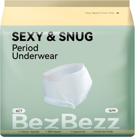 360 Leak Proof Period Panties - Odor Control & Comfort, BezBezz