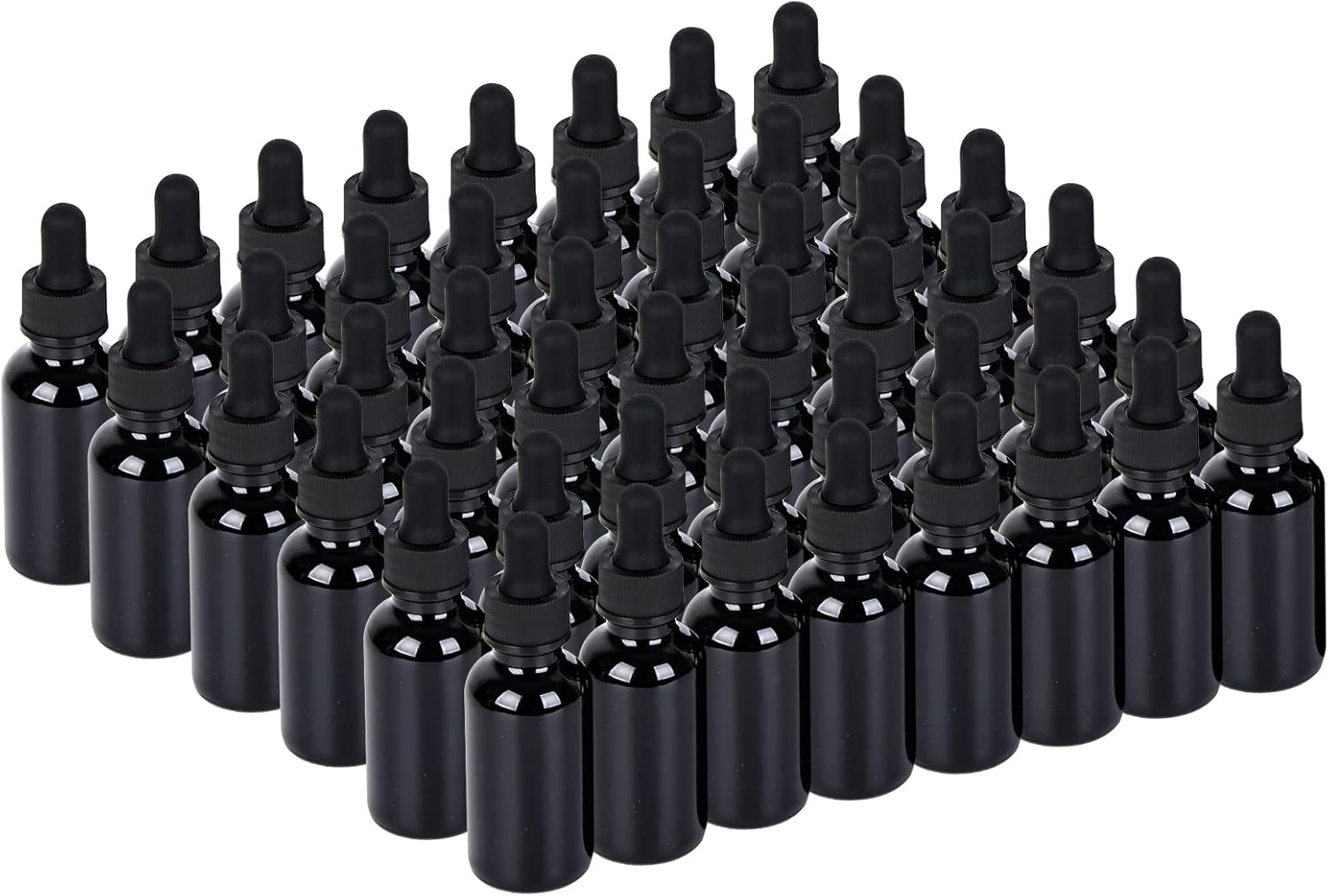 1 oz UV Resistant Dropper Bottle Set for Essential Oils and More