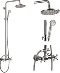 Gotonovo Rainfall Shower Faucet Set for Modern Bathroom Experience