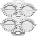 304 Stainless Steel Dumpling Press Set - Easy Pelmeni & Pierogi Making