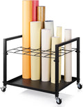 Blueprint Storage Rack 20 Slots Roll File Holder - Vertical Cart