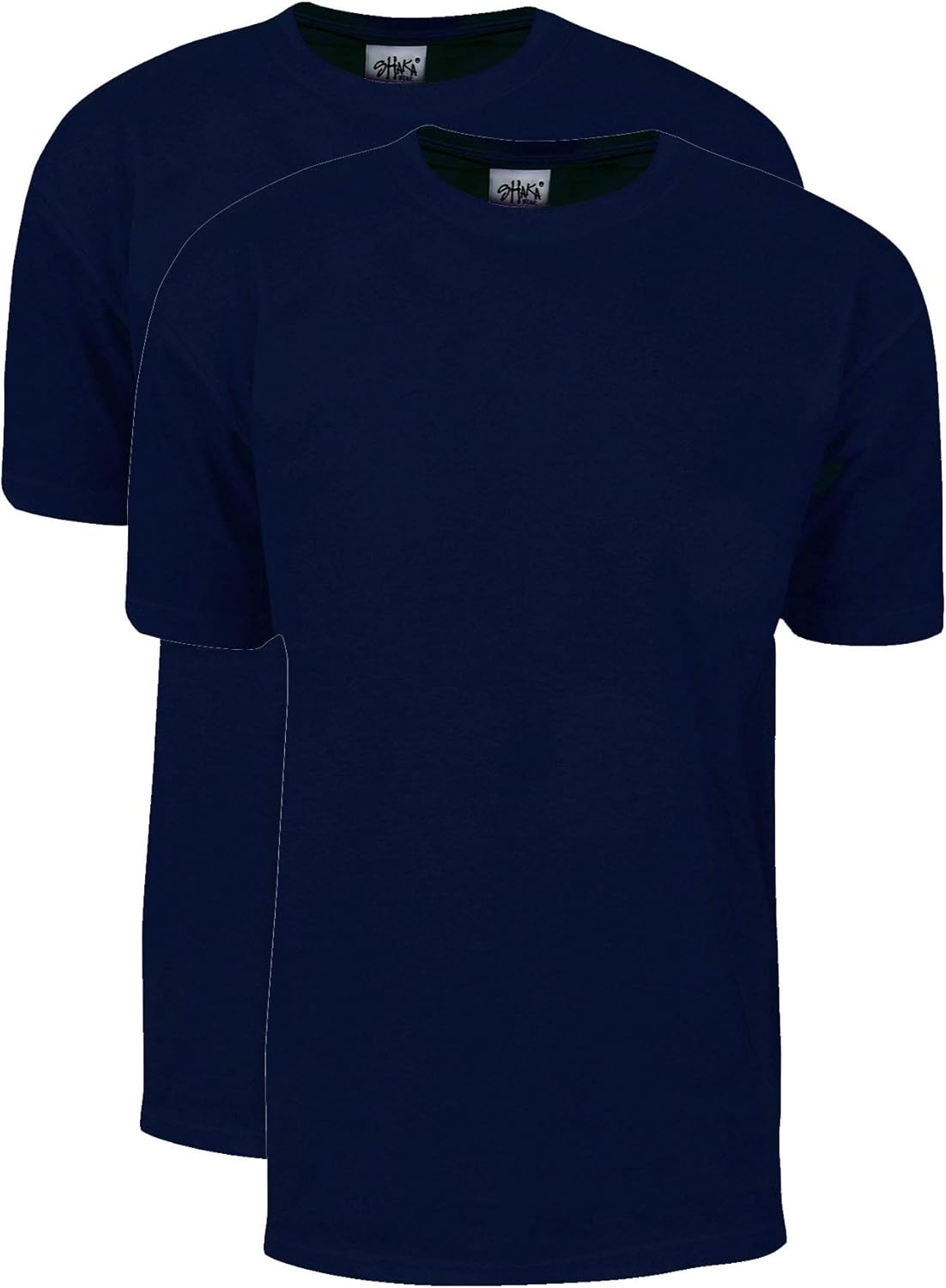 Shaka Wear Men's T Shirt 2 Pack Max Heavyweight Cotton Tee