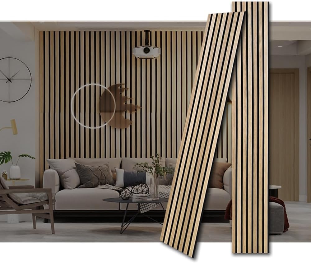 3D Fluted Sound Absorbing Decorative Soundproof Paneling