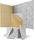 Acoustic Panels 18 Pack Decorative Sound Absorbing Panel - Modern