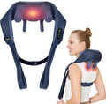 Neck Massager with Heat for Pain Relief Deep Tissue - Cordless Shiatsu