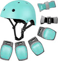 LEDIVO Kids Bike Helmet Protection Gear Set - 7-Piece Safety Kit