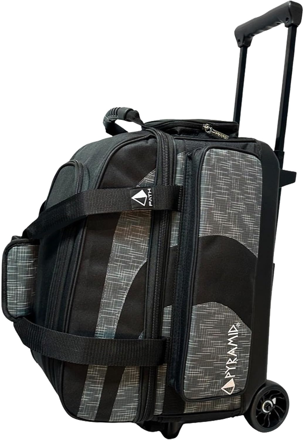 Pyramid Deluxe Double Roller 2 Ball Bowling Bag with Shoe Compartment