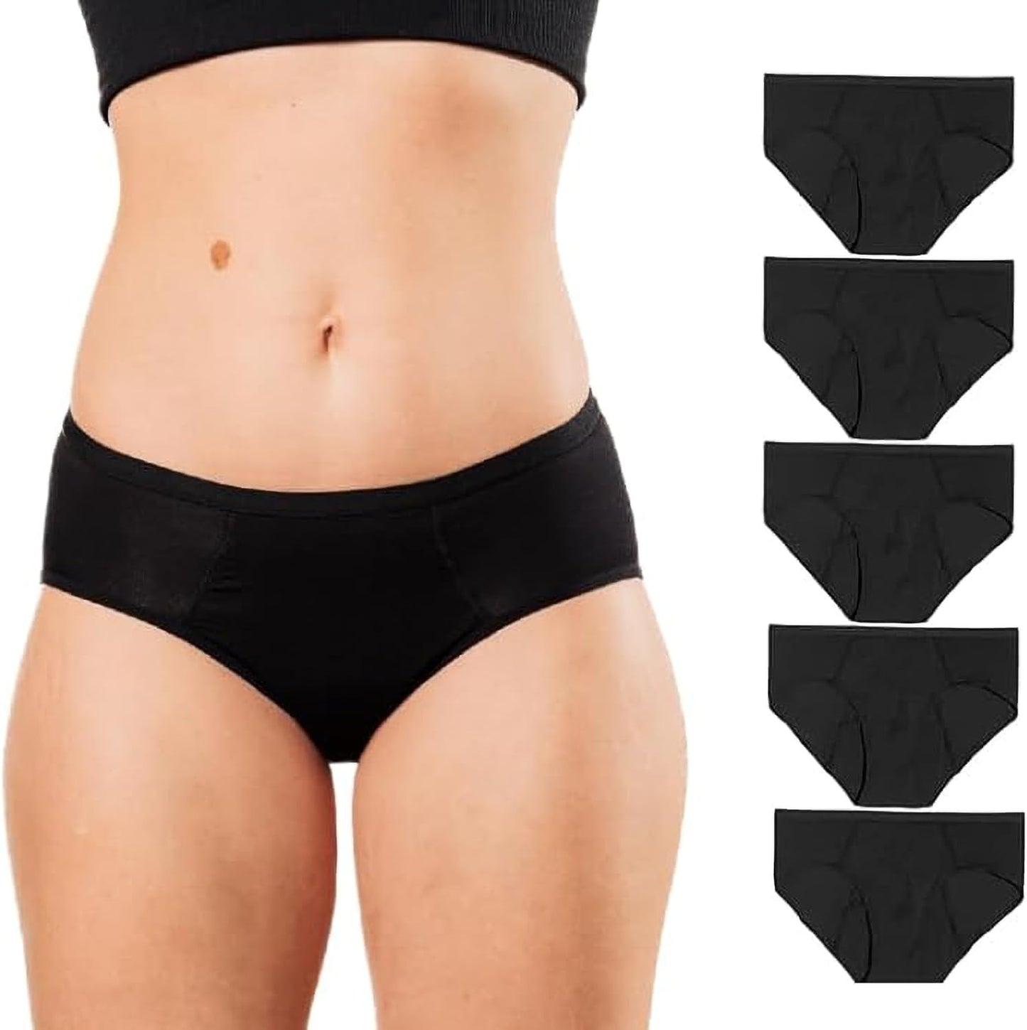 Bambody Absorbent Briefs: Super Comfy Leakproof Period Panties