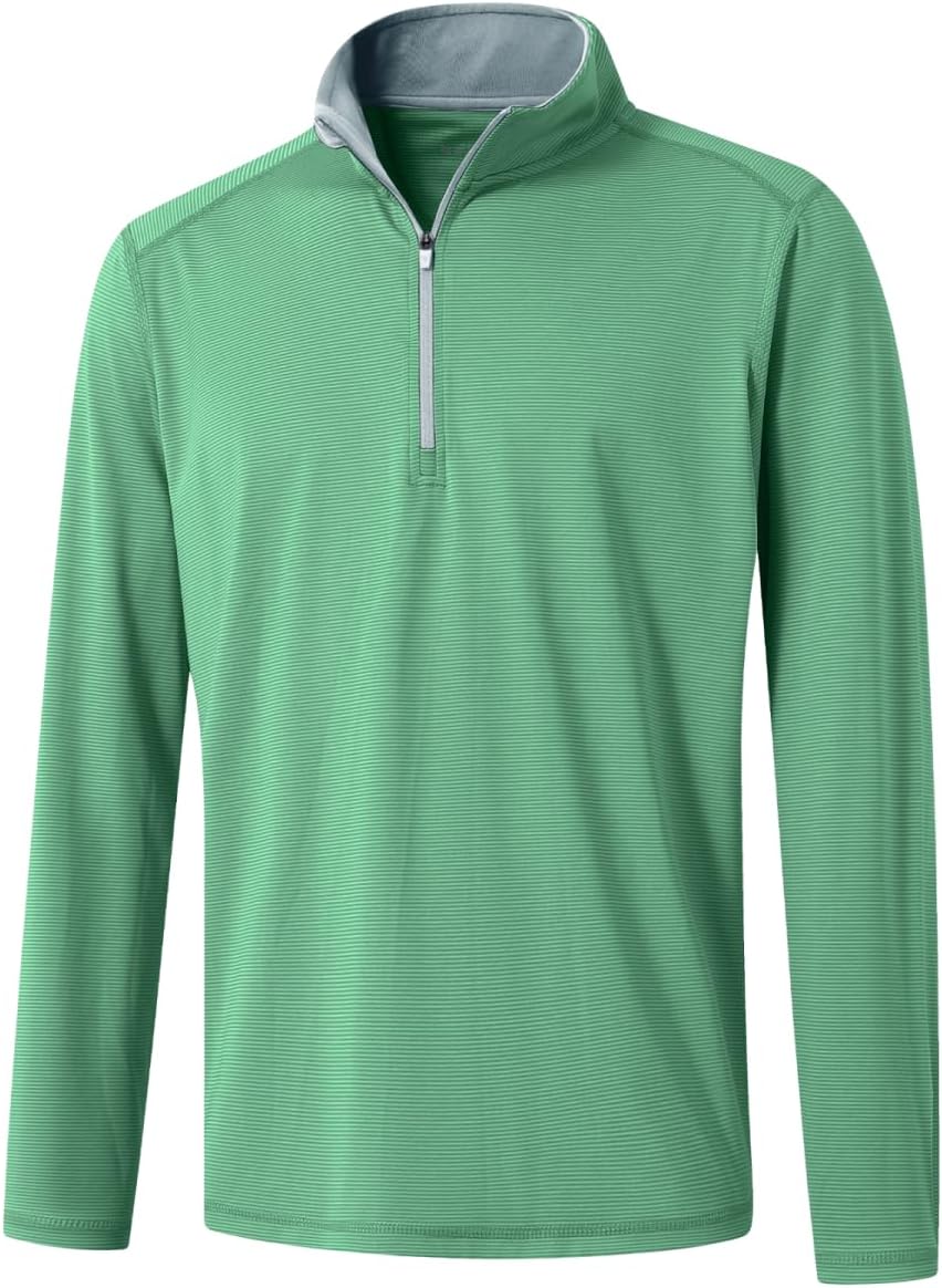 M MAELREG Quarter Zip Pullover for Men - Performance Dry Fit