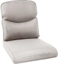 Outdoor Chair Cushions 1 Pack Beige - Thick 22x24 Seat & 22x26 Back