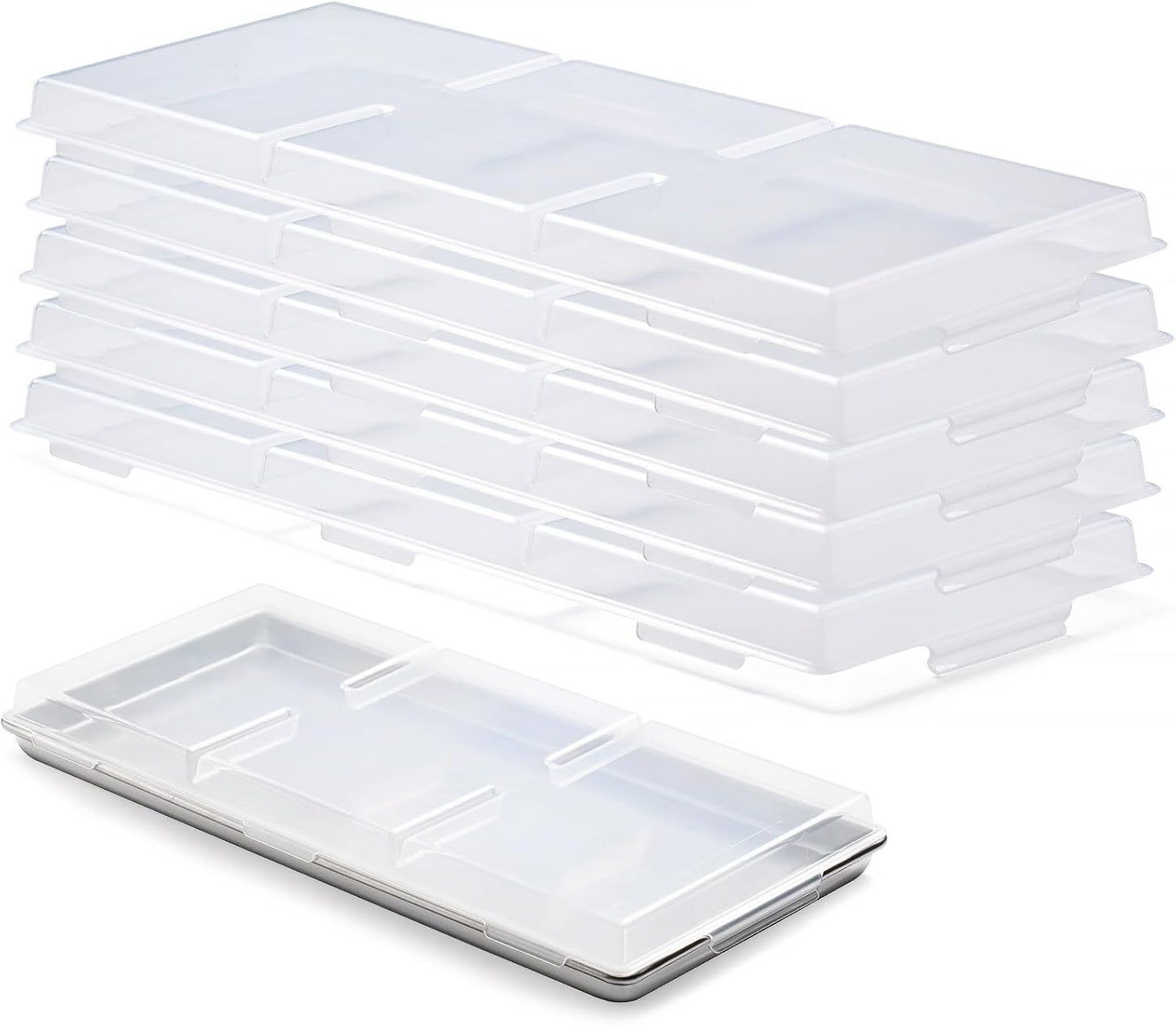 Tray Lids for Harvest Right Freeze Dryer Medium Trays - 5 Pcs