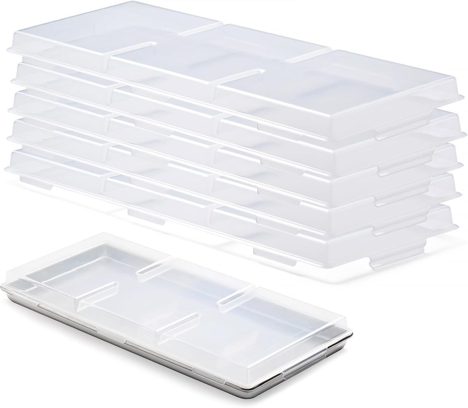 Tray Lids for Harvest Right Freeze Dryer Medium Trays - 5 Pcs