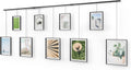 Umbra Exhibit Wall Frame with Metal Rod - Modern Multi-Photo Display