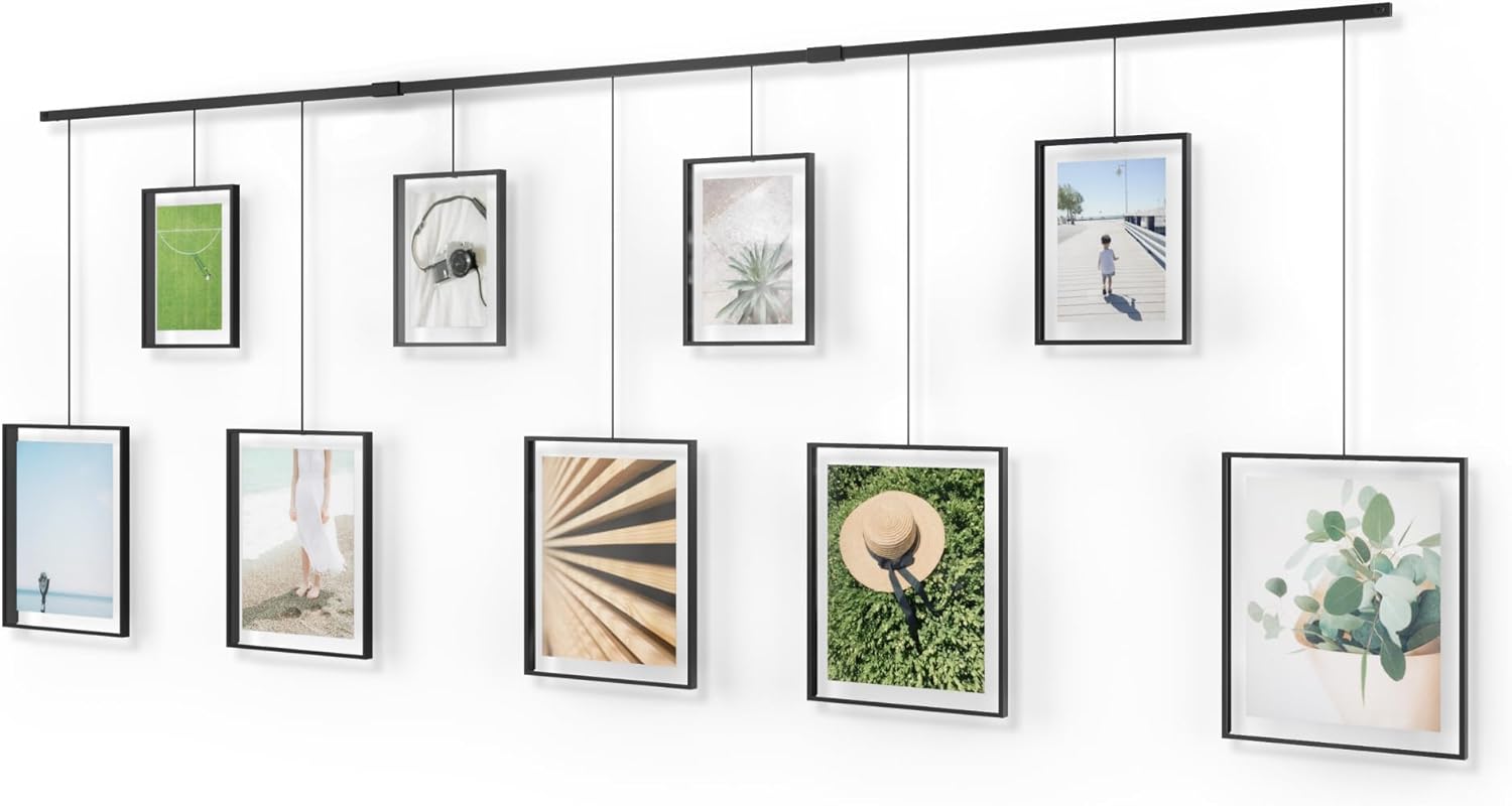 Umbra Exhibit Wall Frame with Metal Rod for Stylish Displays