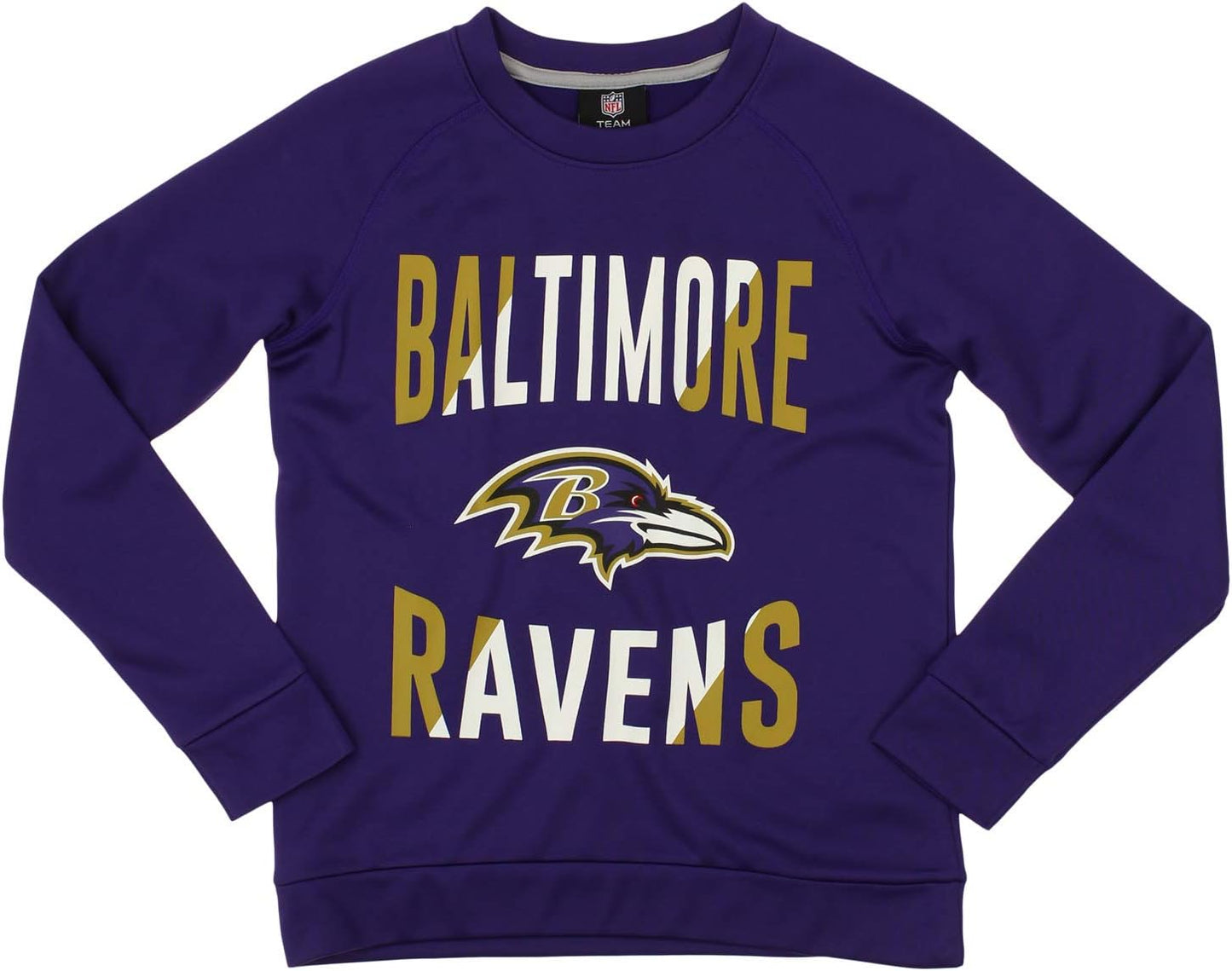 Outerstuff NFL Boys Youth Performance Fleece Crew Neck Sweatshirt