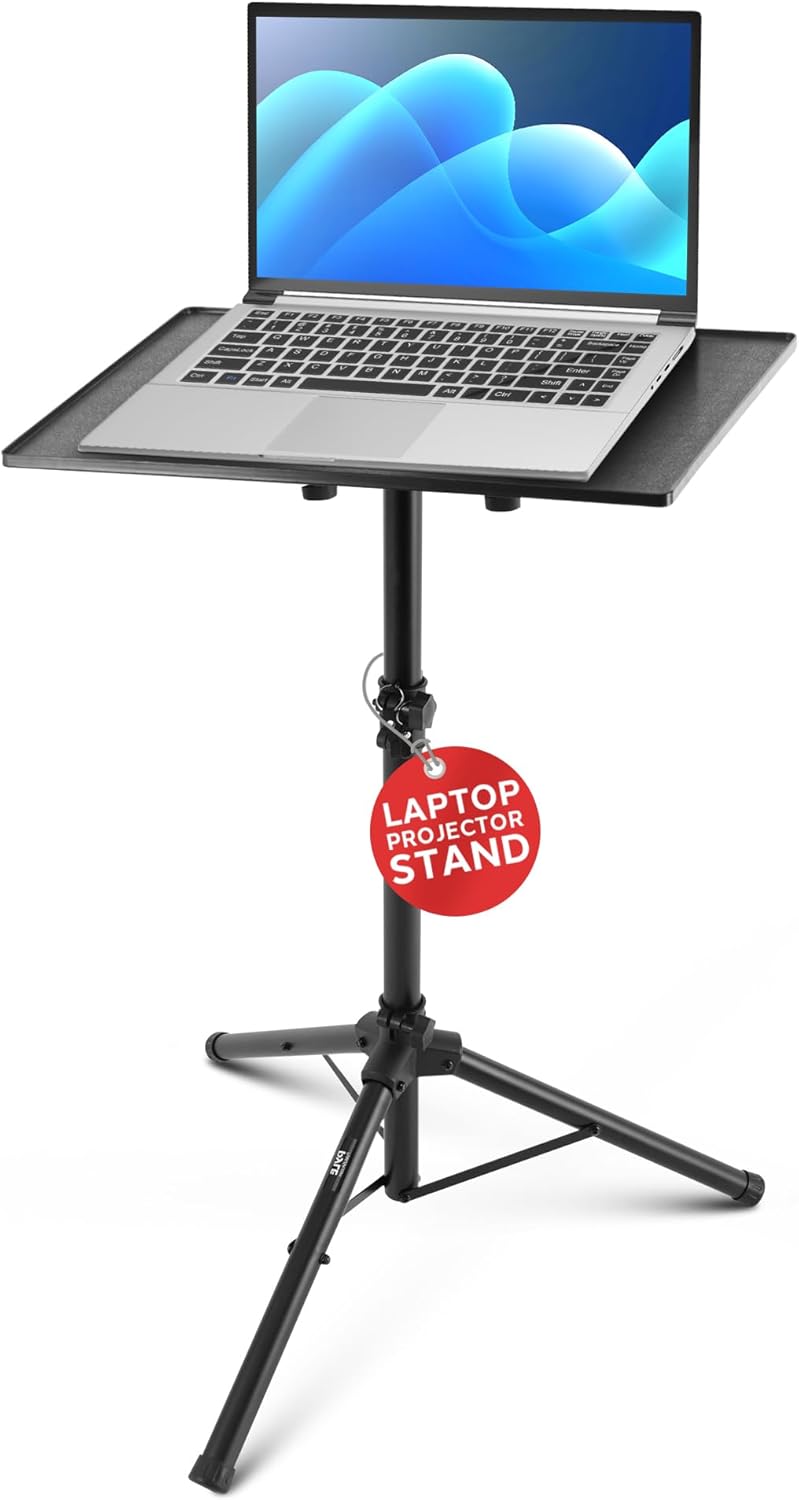 Pyle Universal Tripod Stand | Versatile Height & Angle Adjustments | Ideal for Events & Offices