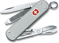 Victorinox Swiss Army Classic Pocket Knife (Silver Alox) - Everyday
