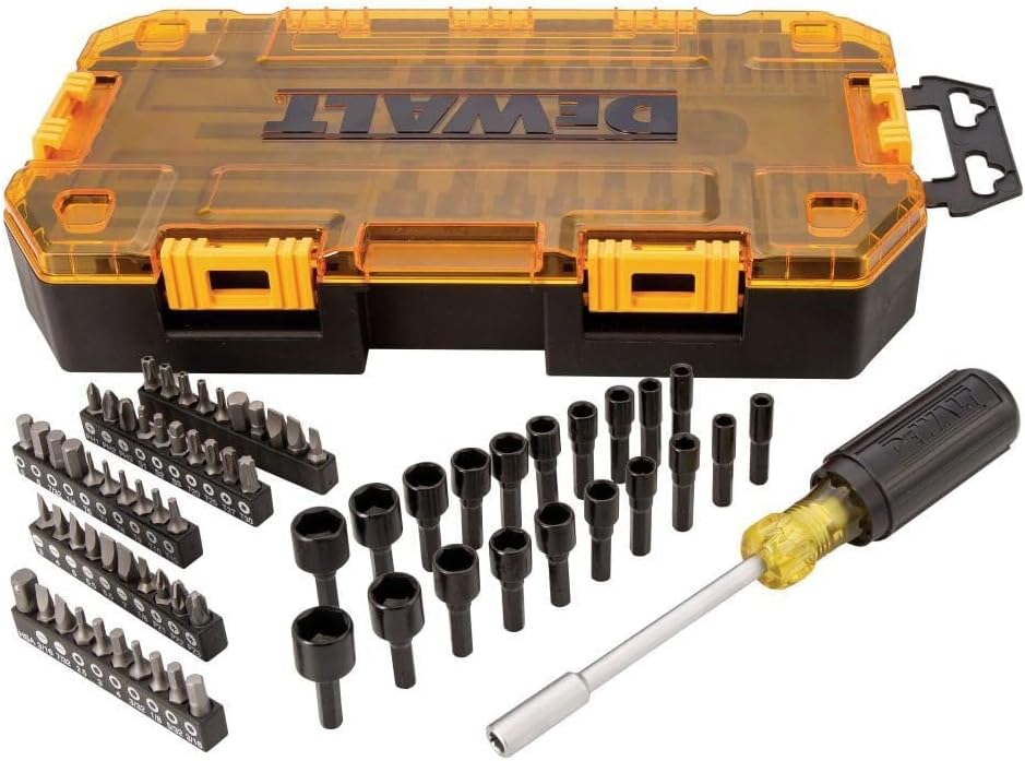 DEWALT Screwdriver Bit Set with Nut Drivers, 71-Piece Review