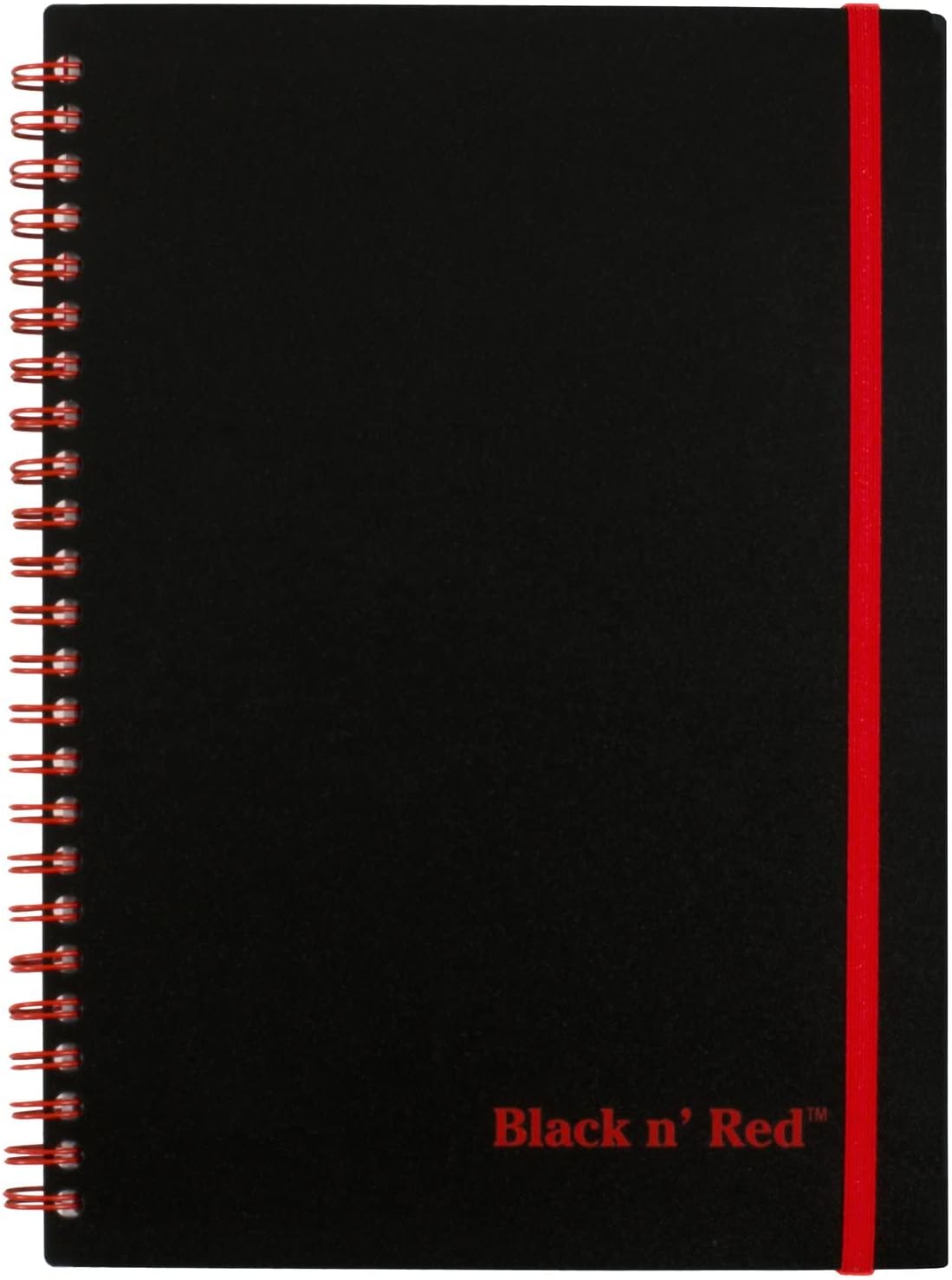 Black n' Red Notebooks 3 Pack with Premium Optik Paper