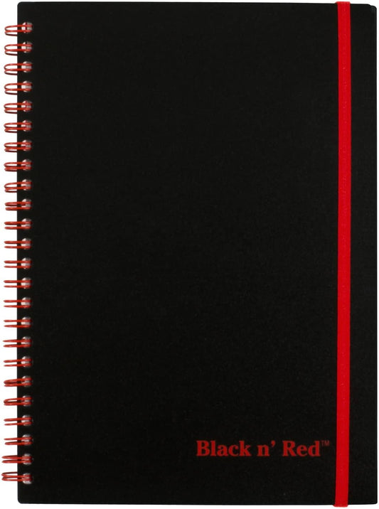Black n' Red Notebooks 3 Pack with Premium Optik Paper