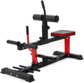 Adjustable Seated Calf Raise Machine with Band Pegs - Home Gym