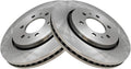 TRQ Front Brake Rotors Set Vented Compatible with 2007-2021 Ford