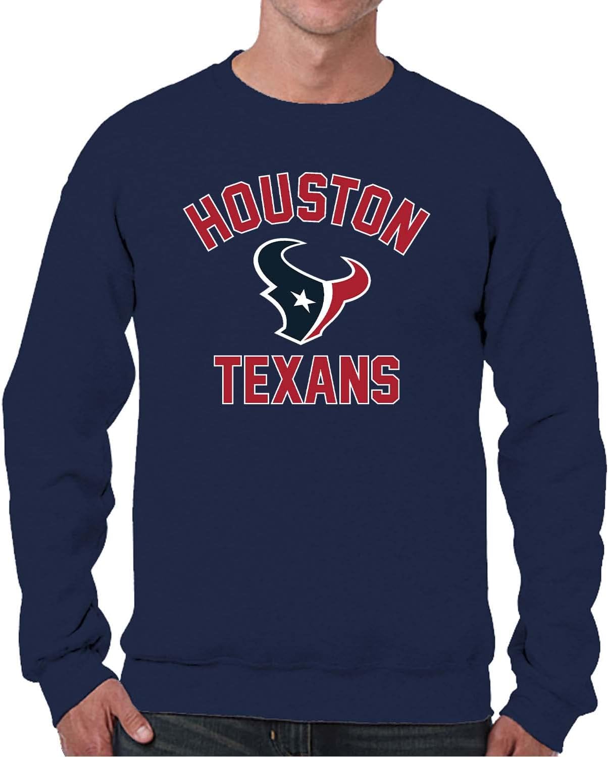 Houston Texans Adult Gameday Crewneck Sweatshirt for Fans