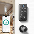 Fingerprint Door Lock with Knobs Keyless Entry Deadbolt N201 - Fast AI