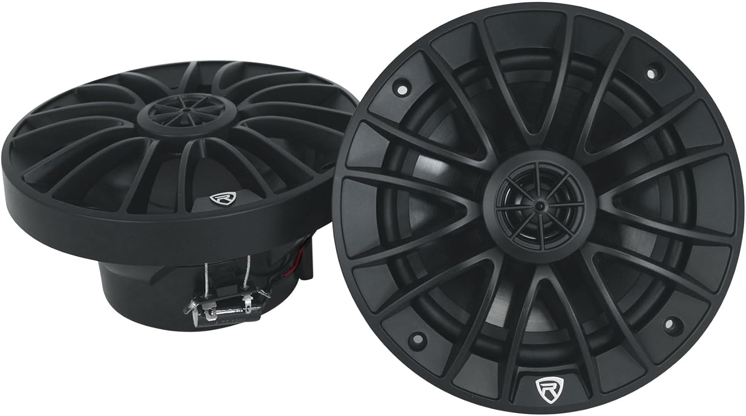 Rockville 6.5 600w Marine Boat Speakers - Crisp Sound!