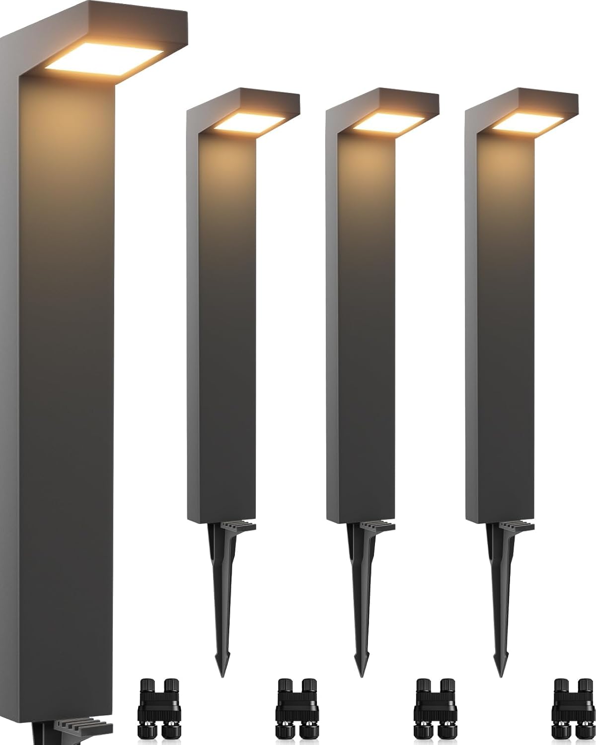 SUNVIE Low Voltage Pathway Lights for Outdoor Landscape Use