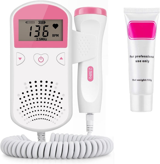 Portable Doppler Fetal Heart Rate Monitor for Home Use