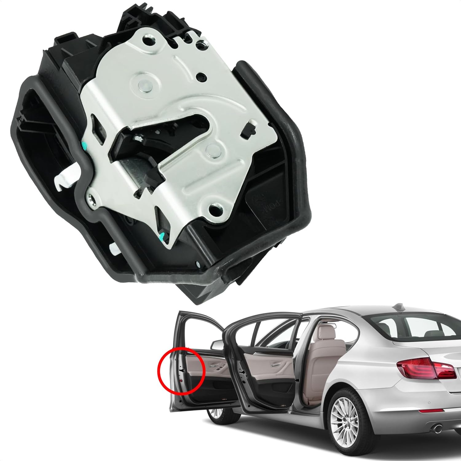 Front Left Driver Side Door Lock Actuator Motor for BMW Models