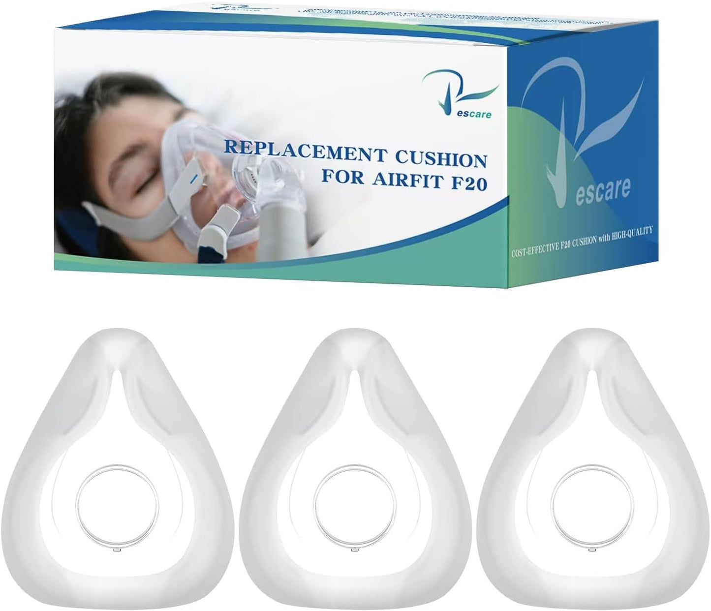 Airfit F20 Replacement Cushion Large - Ultra-Soft & Durable Seal