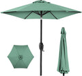 7.5ft Heavy-Duty Round Outdoor Market Umbrella - Seaglass