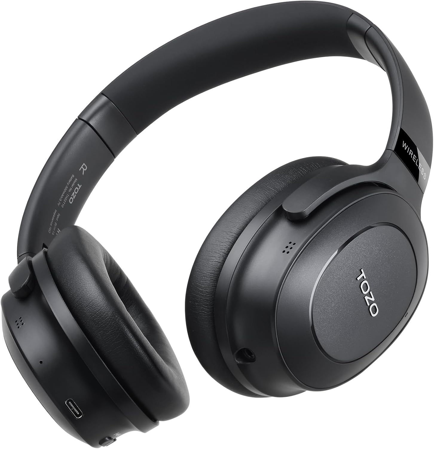 TOZO Hybrid ANC Headphones: 40H Playtime & Hi-Res Audio