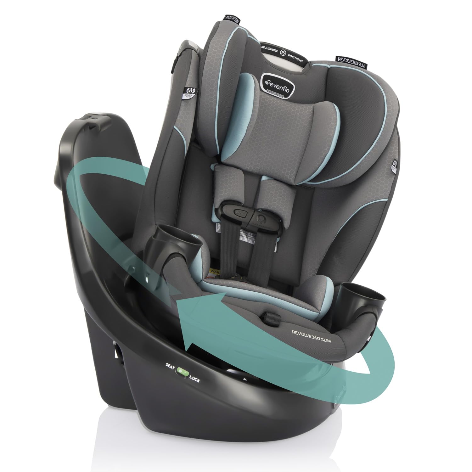 Evenflo Revolve360 Slim 2-in-1 Rotational Car Seat Review